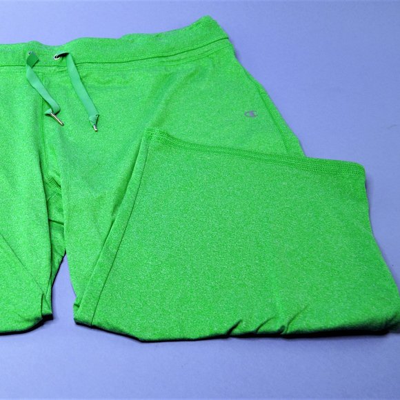 Champion Lime Green Capris Pants with Tie in Front - Picture 7 of 7
